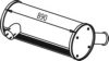 DINEX 28386 Middle-/End Silencer